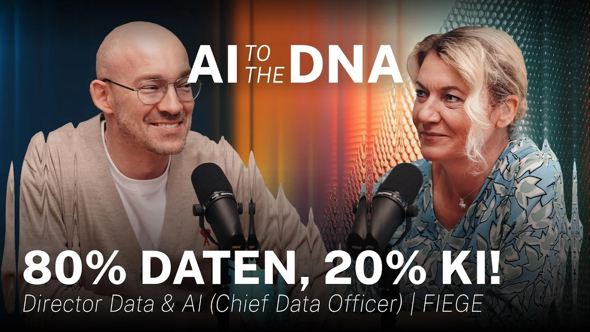 Warum der Mittelstand beim Thema Daten plötzlich im Vorteil ist | Claudia Pohlink, Director Data & AI (Chief Data Officer), FIEGE