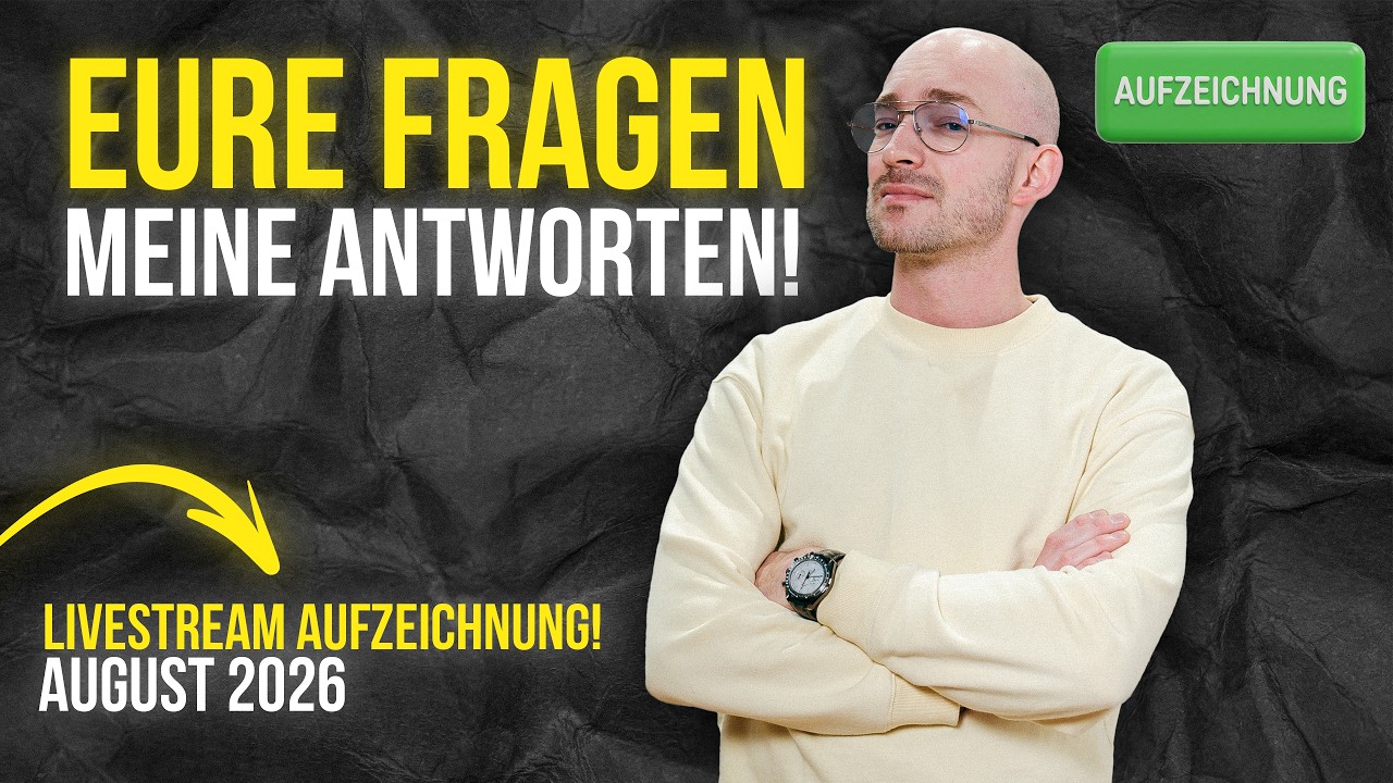 KI-Deepdive mit Christoph Magnussen | LIVE Q&A
